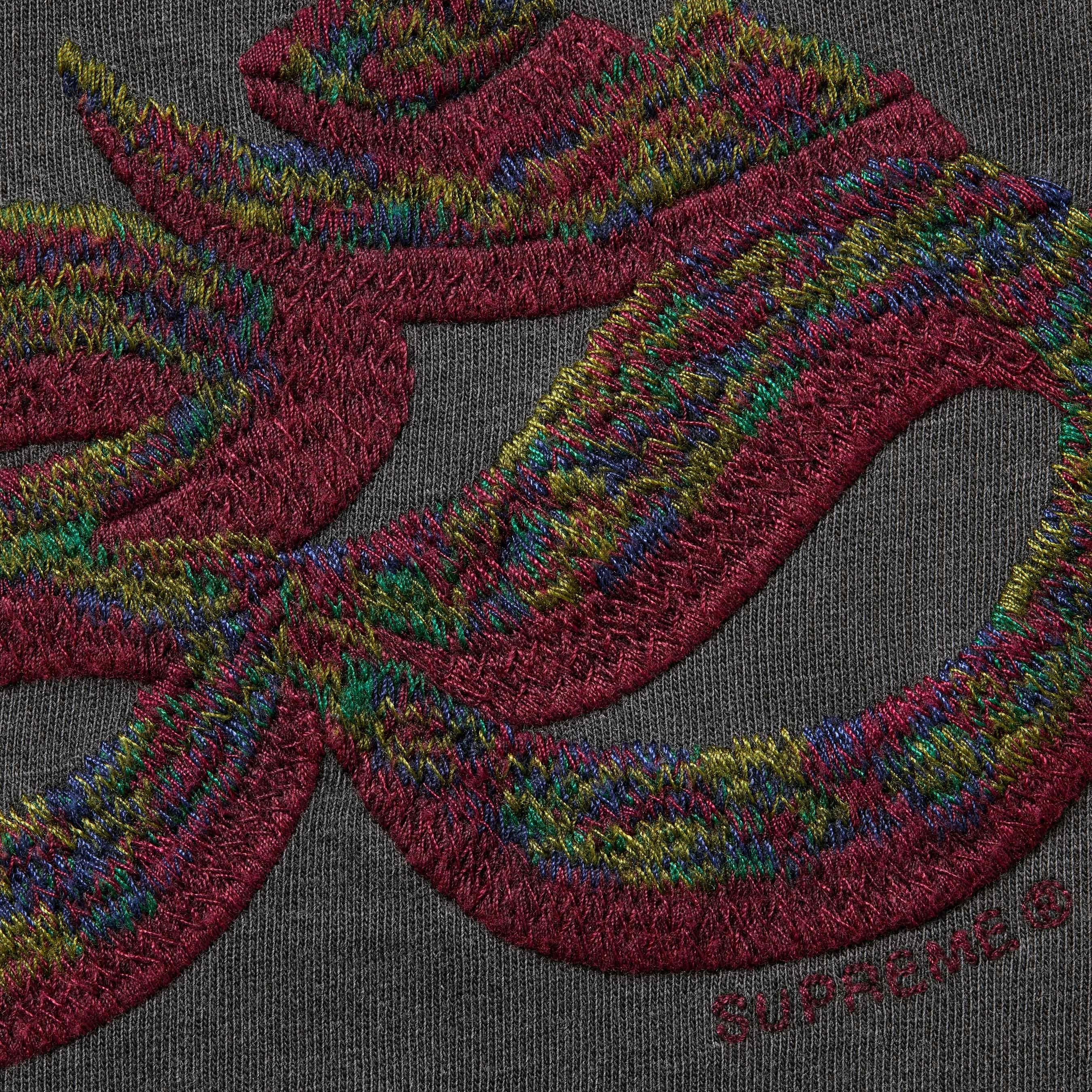 Ohm Embroidered S/S Top view 2
